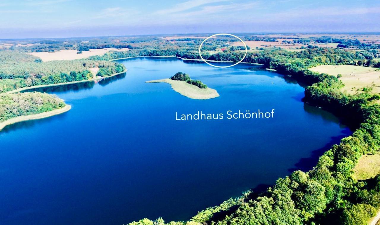 Landhaus Schoenhof Feldberg in Mecklenburg Eksteriør billede